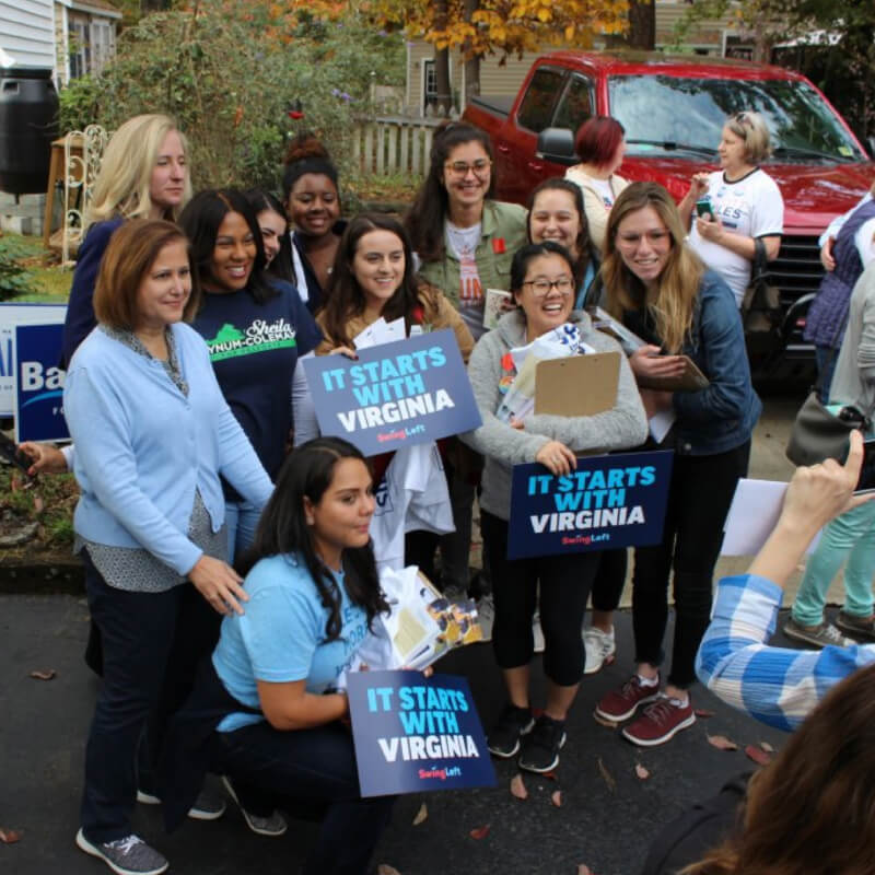 Take Action Swing Left