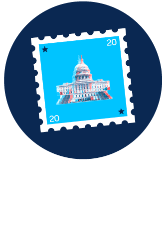 postage stamp icon